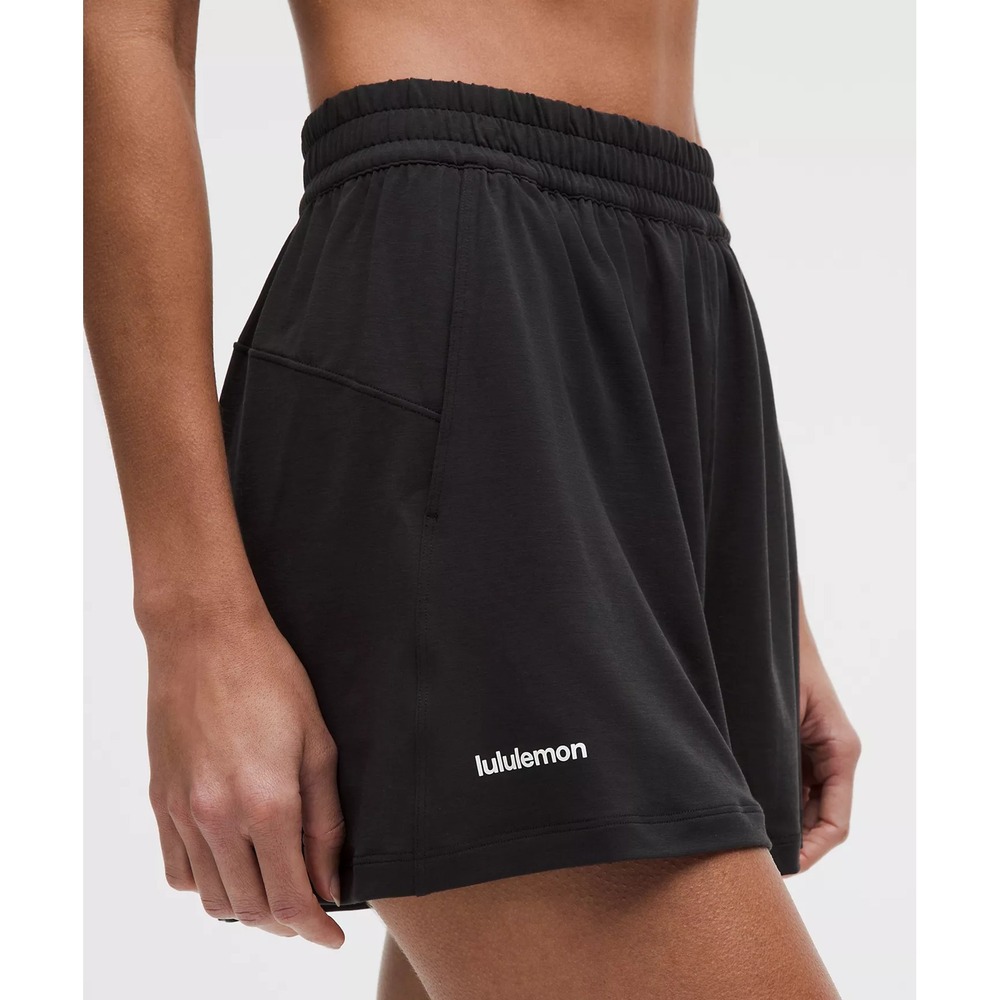 Lululemon-Jersey Training Super-High-Rise Lined Short 2"-Black